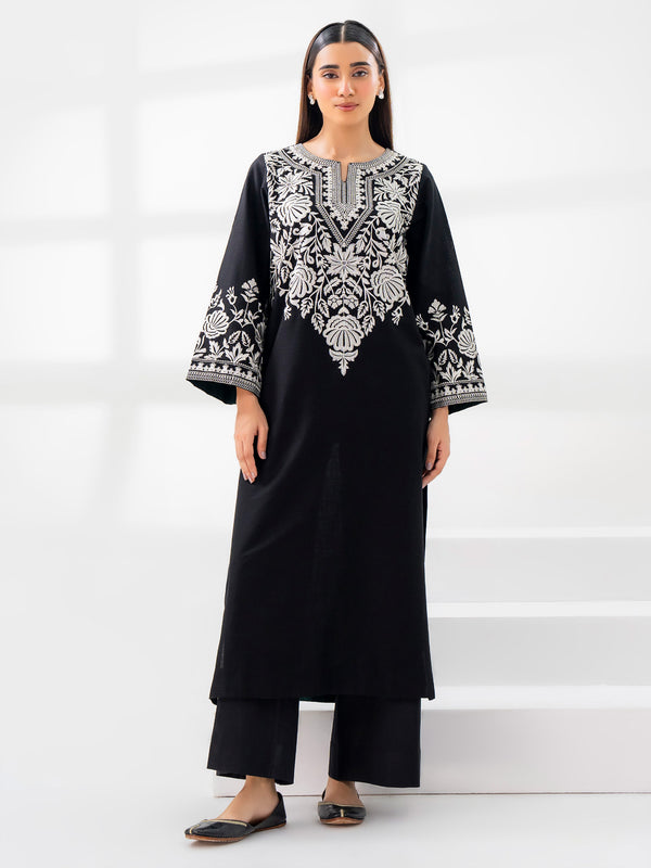 Limelight Khaddar Shirt-Embroidered (Pret)