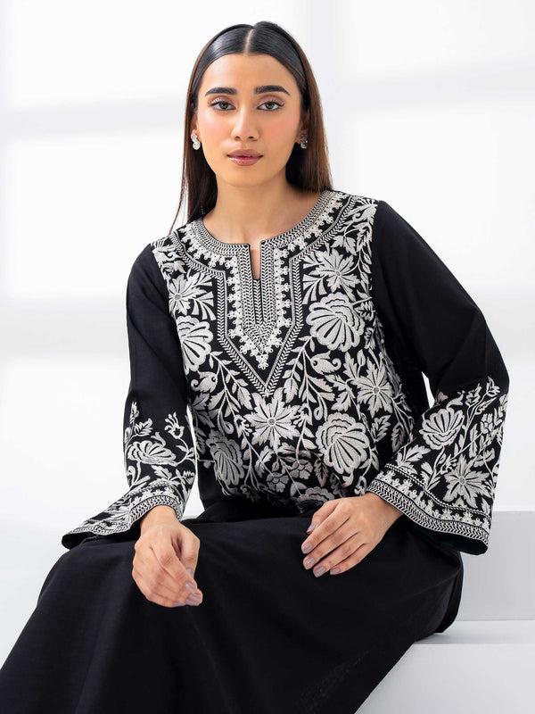 limelight Khaddar Shirt-Embroidered (Pret)