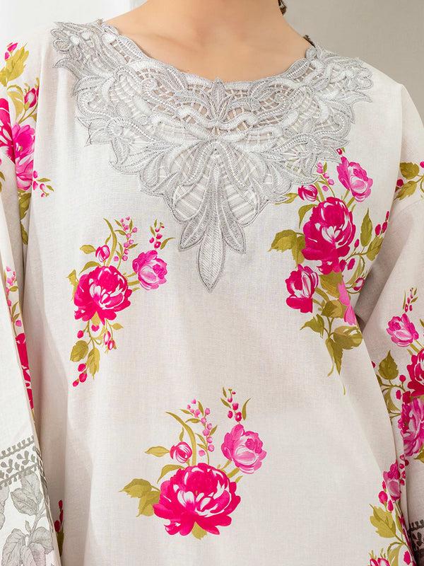 limelight Khaddar Shirt-Embroidered (Pret)