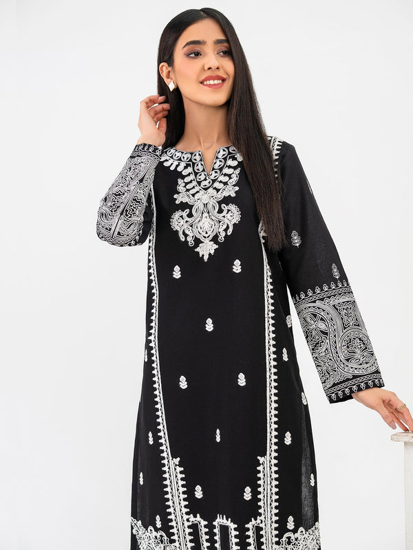 Limelight Khaddar Shirt-Embroidered(Pret)