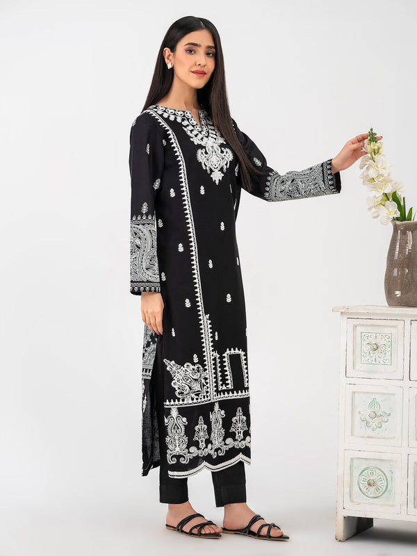 Limelight Khaddar Shirt-Embroidered(Pret)