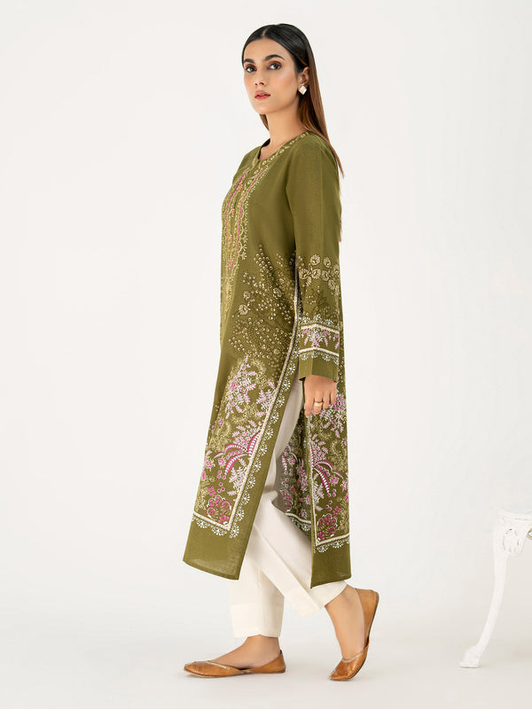Limelight Khaddar Shirt-Embroidered (Pret)