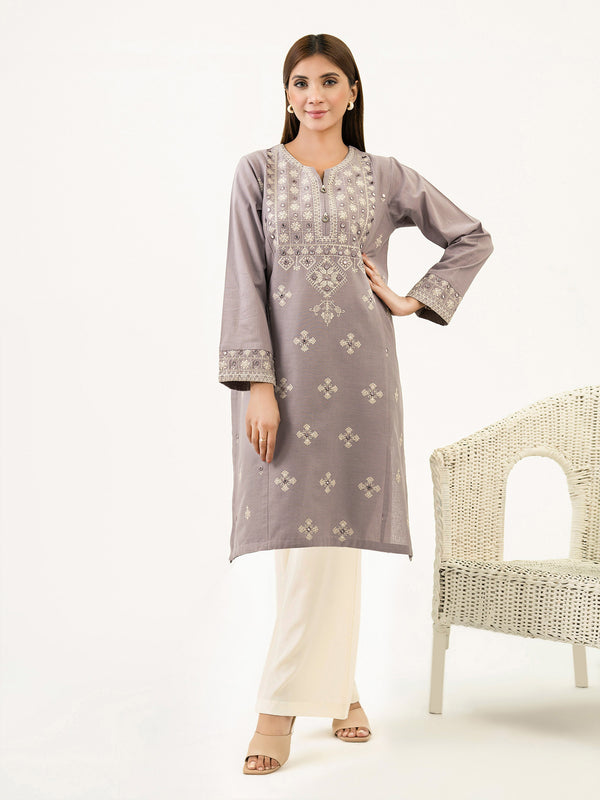 limelight Khaddar Shirt-Embroidered (Pret)