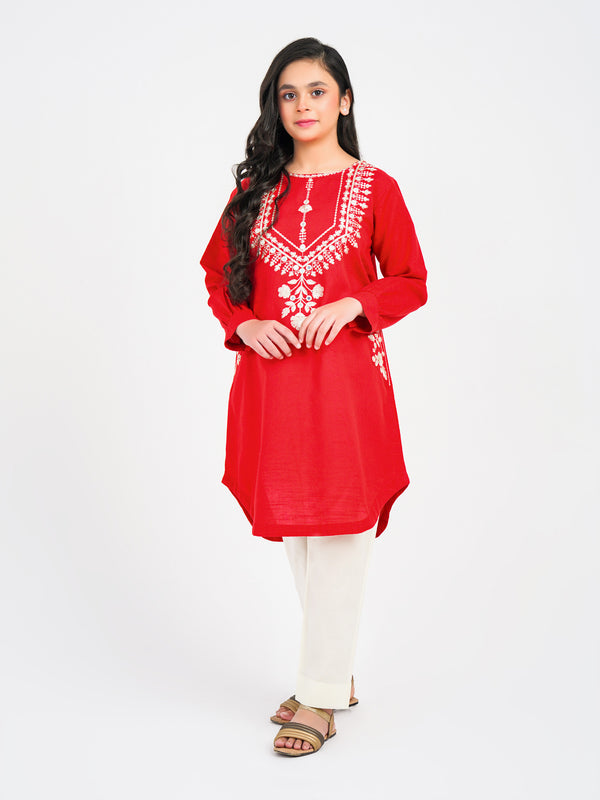 limelight Khaddar Shirt-Embroidered