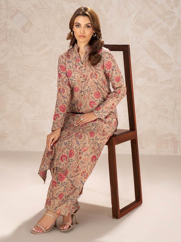 Limelight Khaddar Shirt-Paste Print (Unstitched)