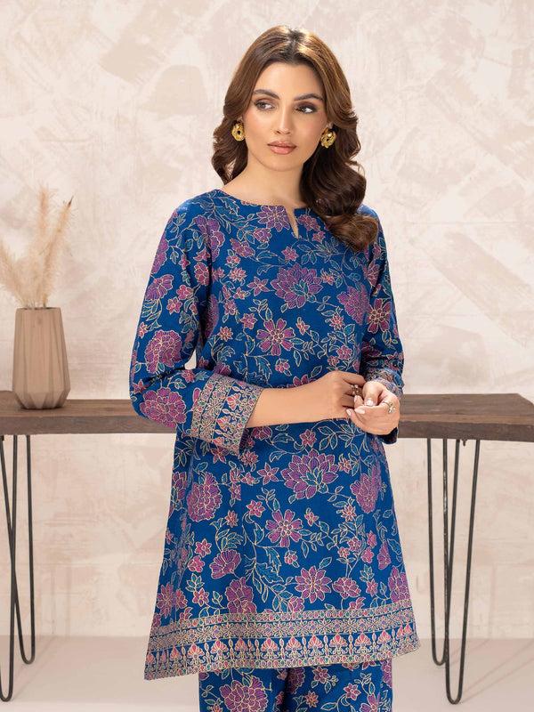 limelight Khaddar Shirt-Paste Print (Unstitched)