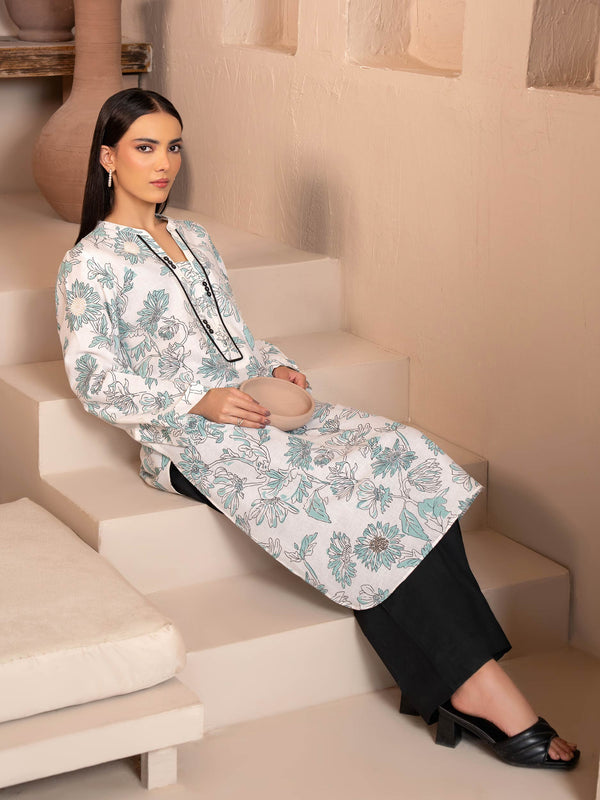 Limelight Khaddar Shirt-Paste Print (Unstitched)