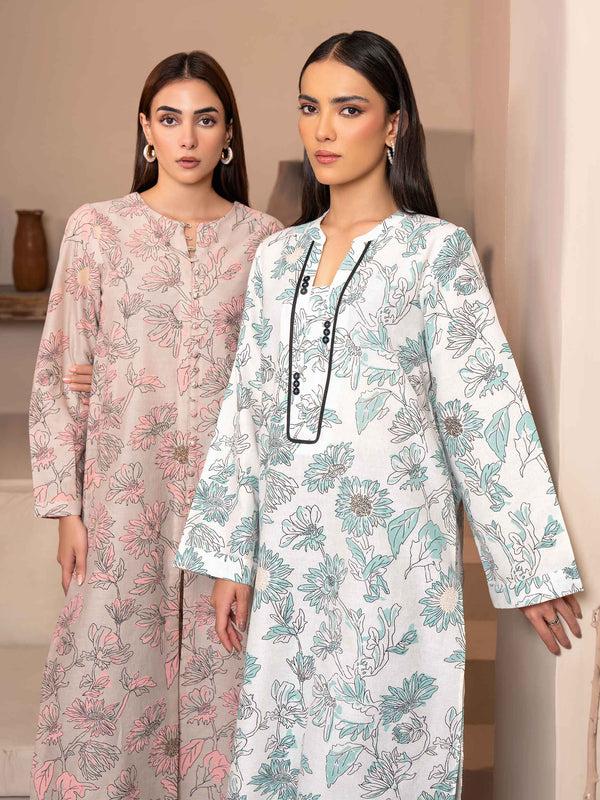 limelight Khaddar Shirt-Paste Print (Unstitched)