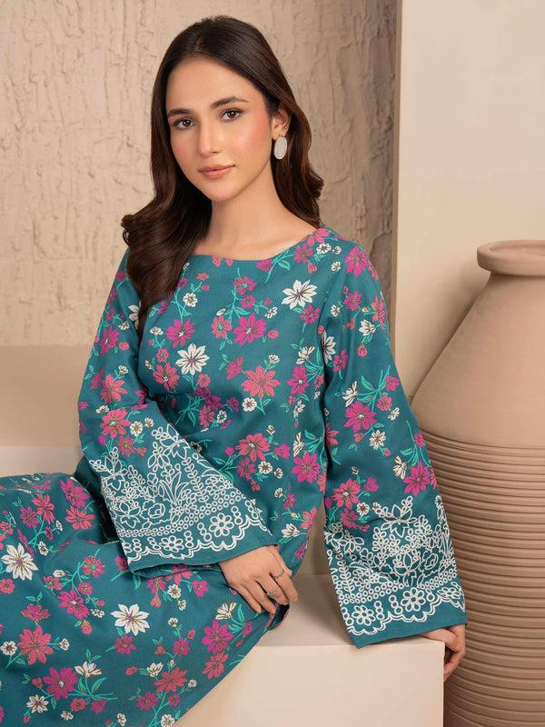 Limelight Khaddar Shirt-Paste Print (Unstitched)