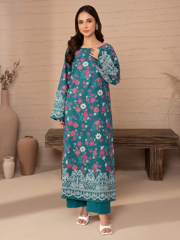 Limelight Khaddar Shirt-Paste Print (Unstitched)