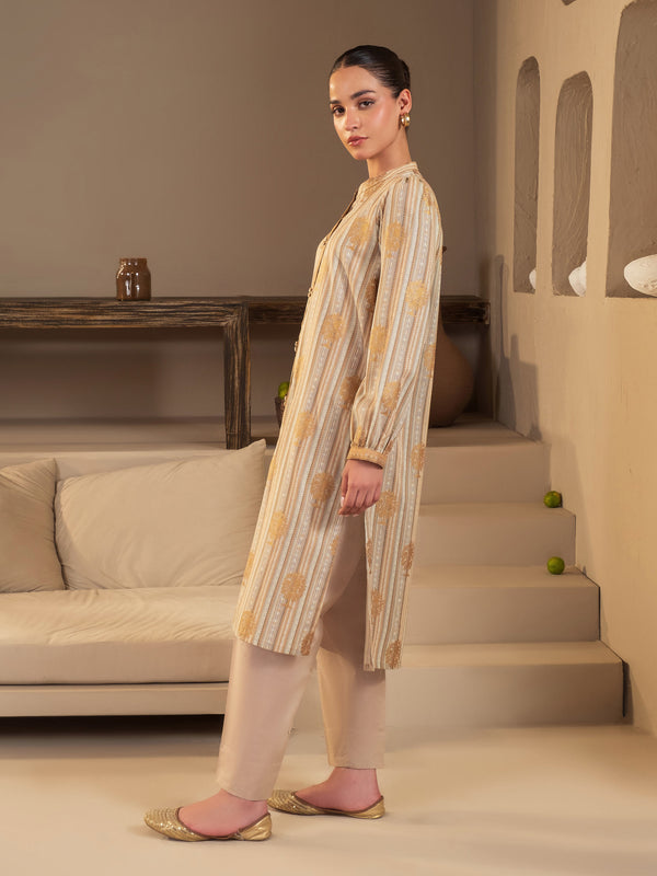 Limelight Khaddar Shirt-Paste Print (Unstitched)