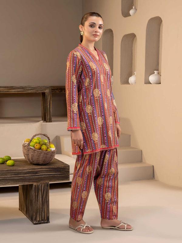 Limelight Khaddar Shirt-Paste Print (Unstitched)