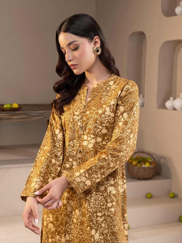 Limelight Khaddar Shirt-Paste Print (Unstitched)