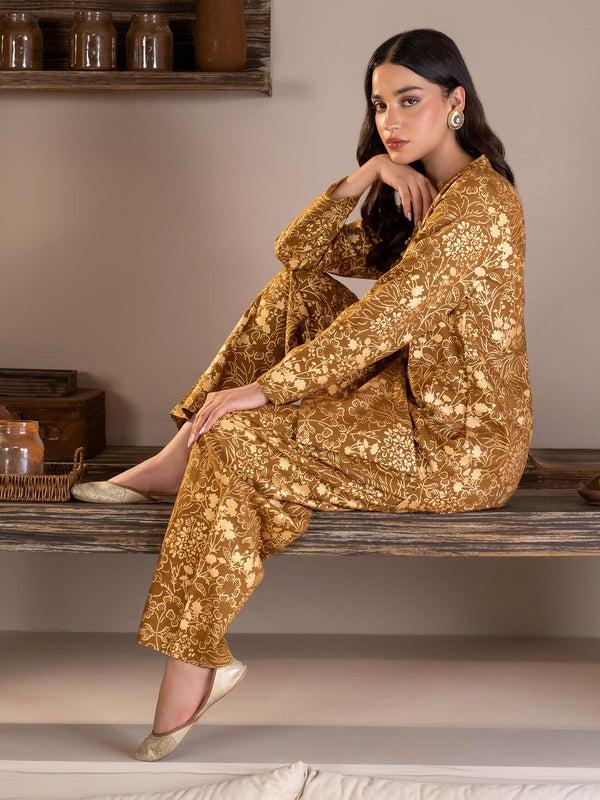 Limelight Khaddar Shirt-Paste Print (Unstitched)