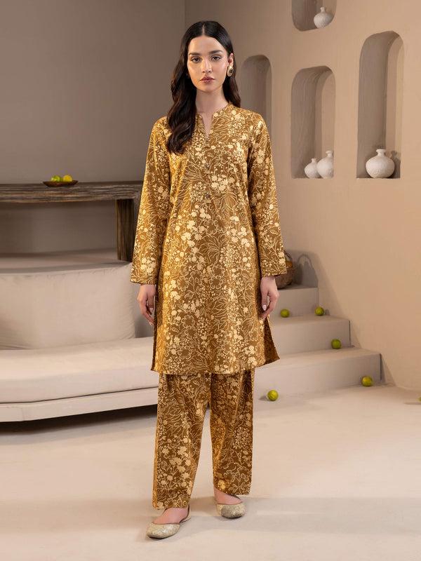 limelight Khaddar Shirt-Paste Print (Unstitched)