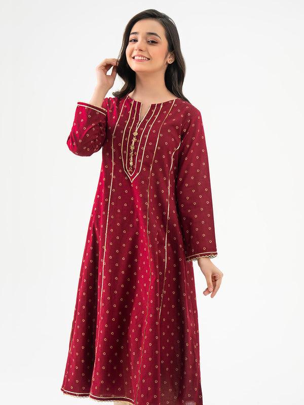 Limelight Khaddar Shirt-Printed (Pret)