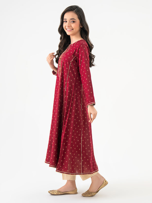 Limelight Khaddar Shirt-Printed (Pret)