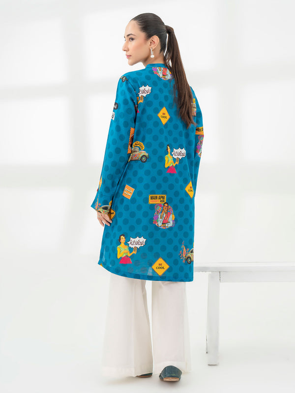 Limelight Khaddar Shirt-Printed (Pret)