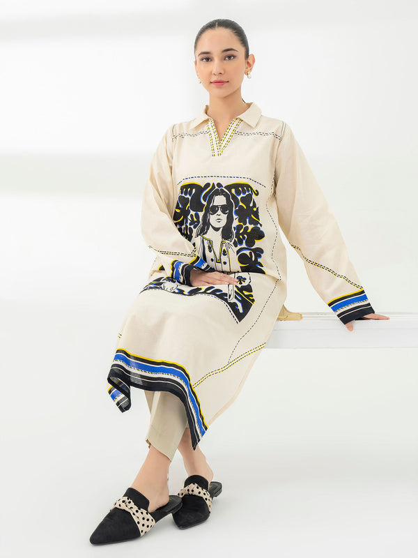 Limelight Khaddar Shirt-Printed (Pret)