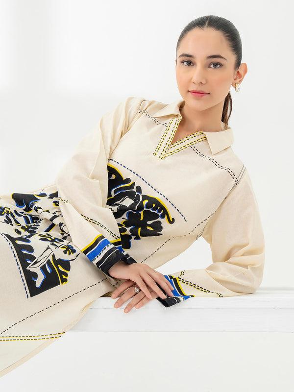 Limelight Khaddar Shirt-Printed (Pret)