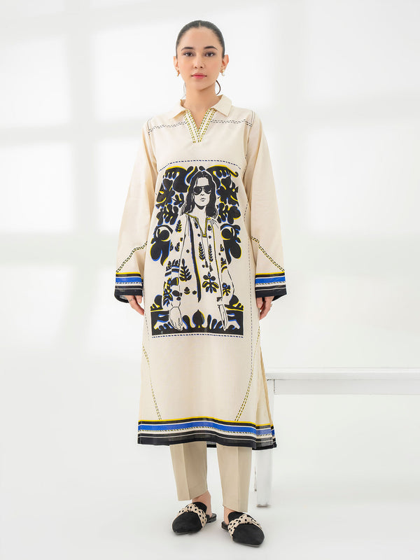 limelight Khaddar Shirt-Printed (Pret)