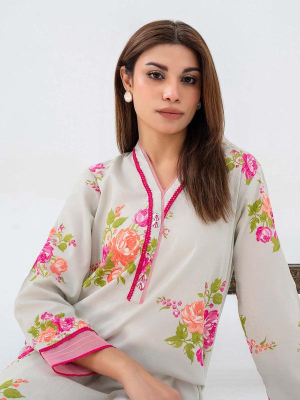 limelight Khaddar Shirt-Printed (Pret)