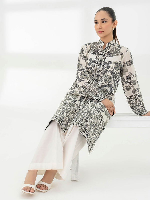 Limelight Khaddar Shirt-Printed (Pret)