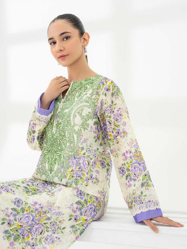 Limelight Khaddar Shirt-Printed (Pret)