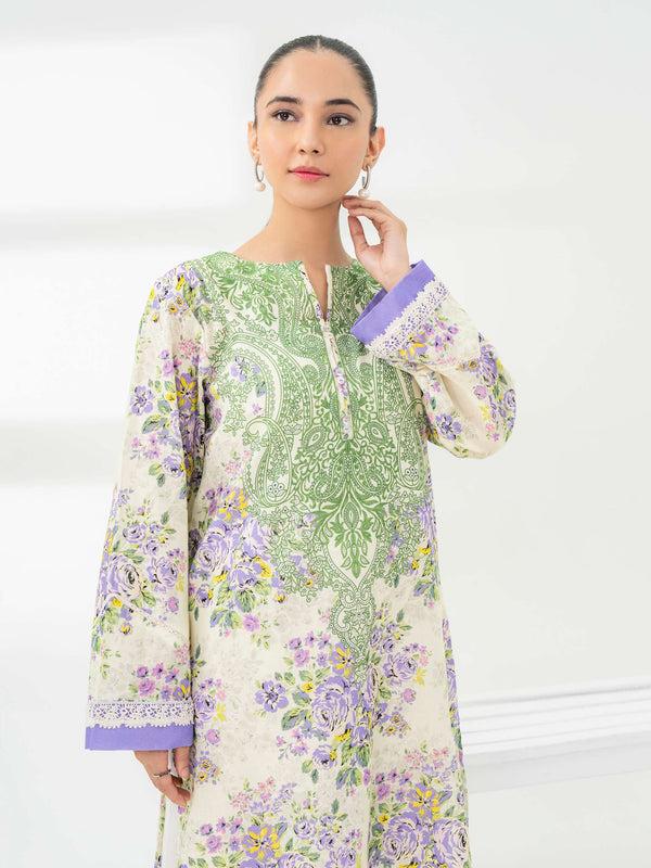Limelight Khaddar Shirt-Printed (Pret)