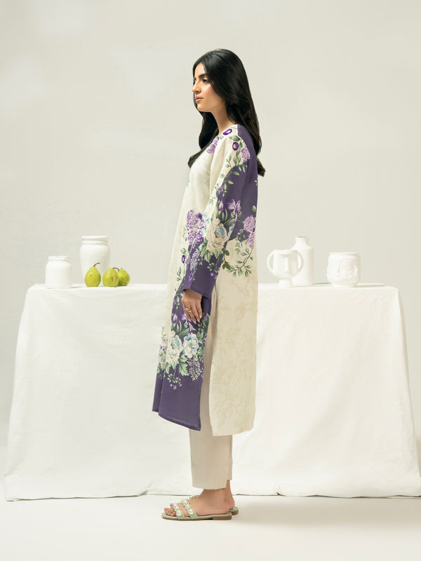 Limelight Khaddar Shirt-Printed (Pret)