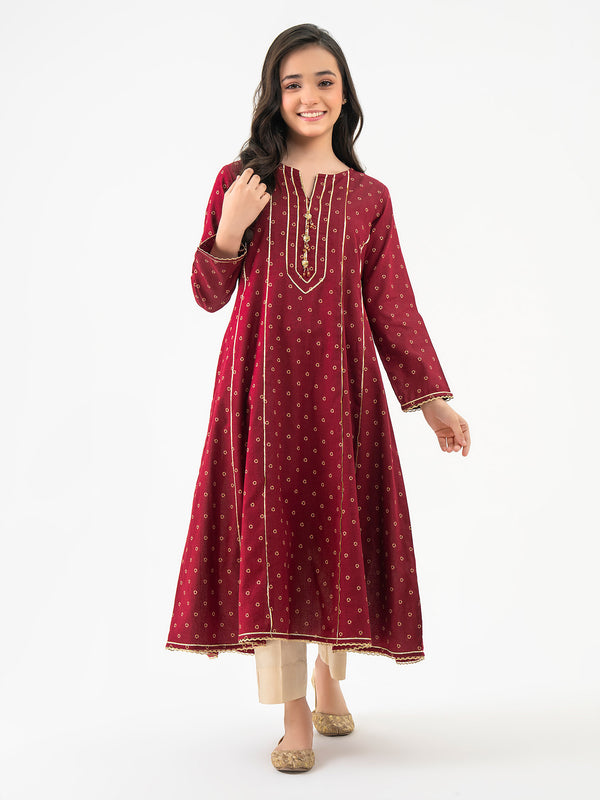 limelight Khaddar Shirt-Printed (Pret)