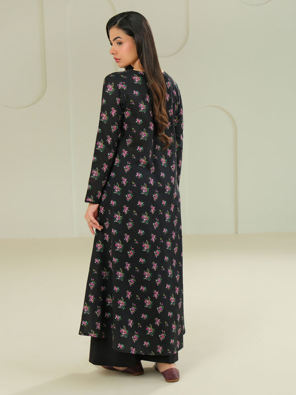 Limelight Khaddar Shirt-Printed (Unstitched) Black