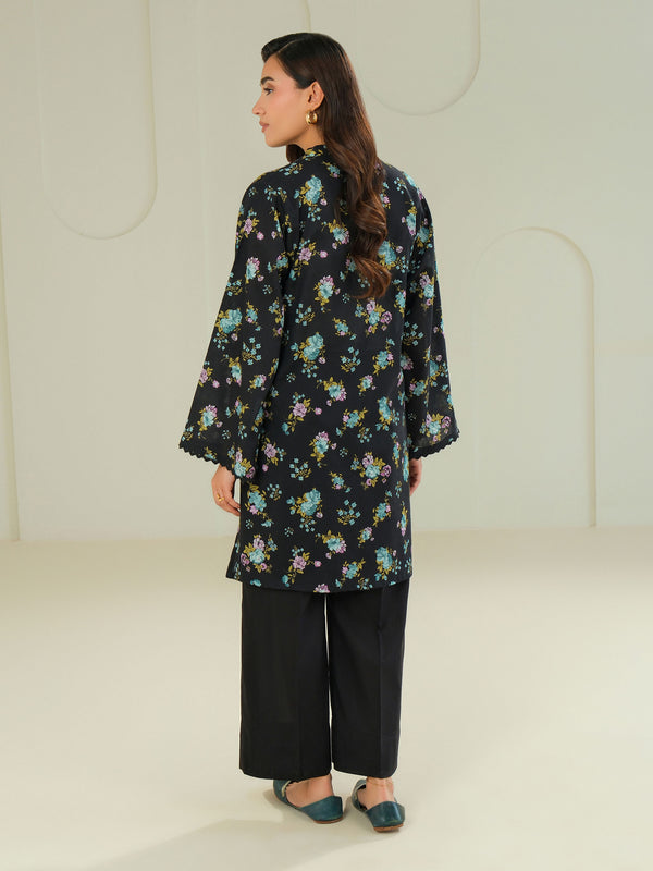 Limelight Khaddar Shirt-Printed (Unstitched) Black