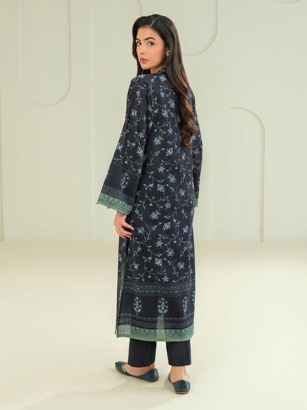 Limelight Khaddar Shirt-Printed (Unstitched) Blue
