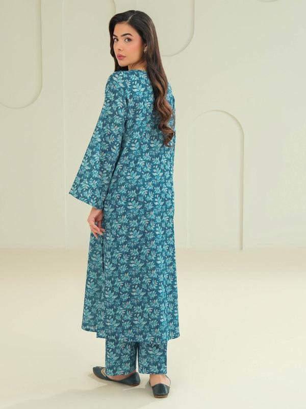 Limelight Khaddar Shirt-Printed (Unstitched) Blue