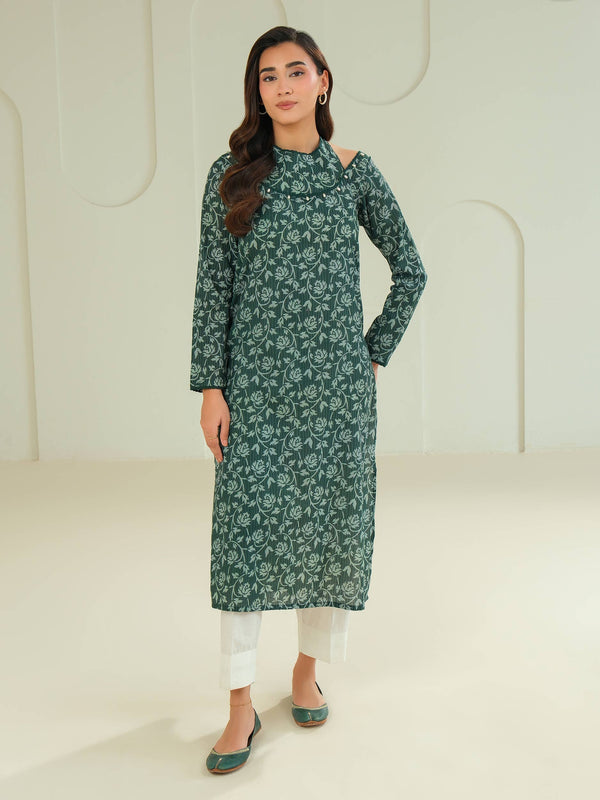 Limelight Khaddar Shirt-Printed (Unstitched) Green