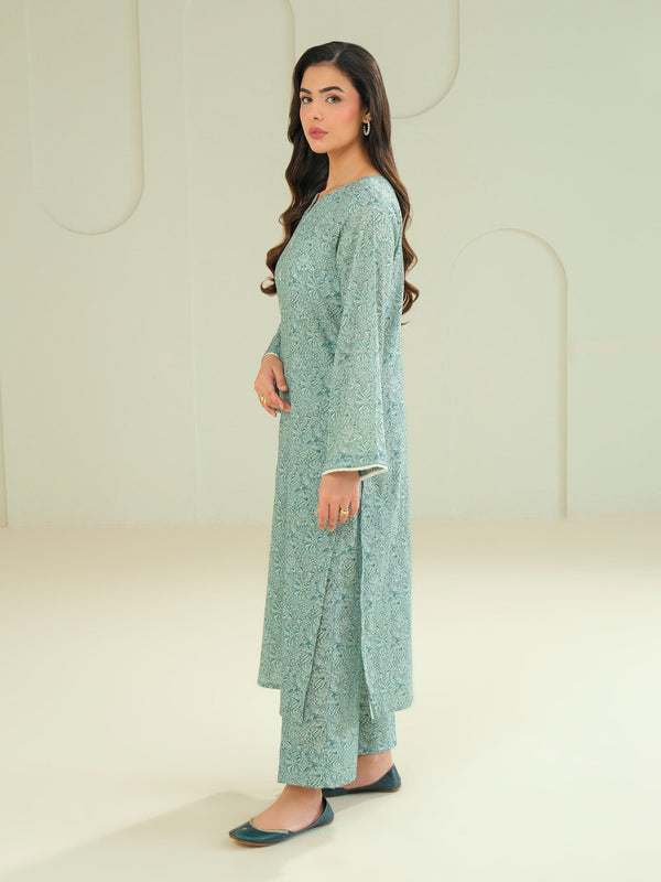 Limelight Khaddar Shirt-Printed (Unstitched) Green