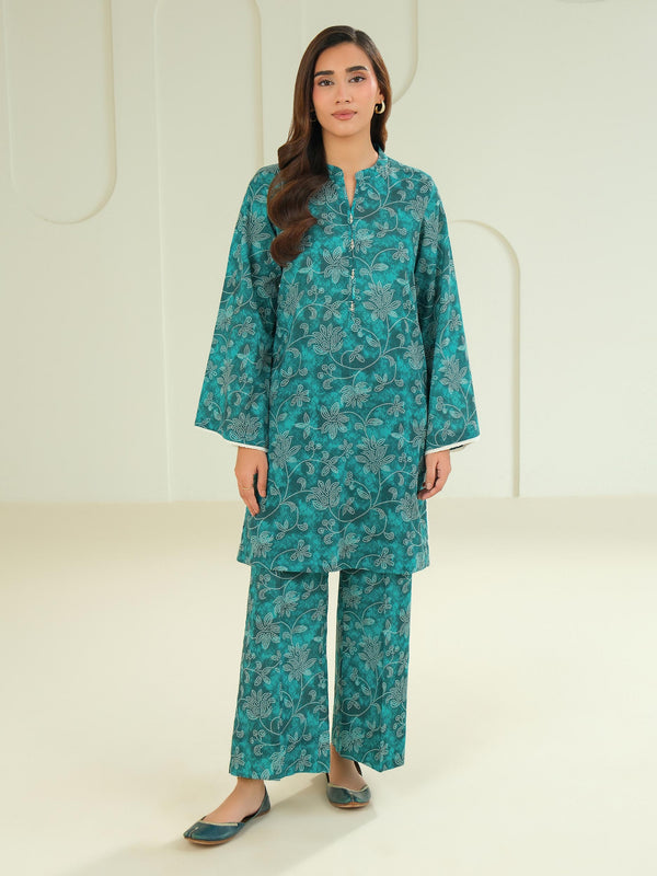 limelight Khaddar Shirt-Printed (Unstitched) Green