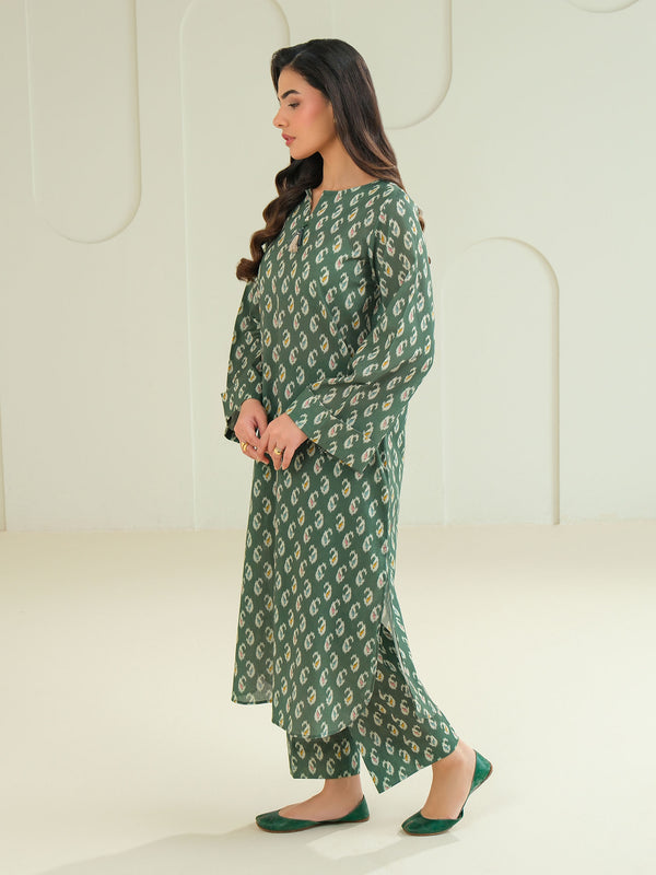 Limelight Khaddar Shirt-Printed (Unstitched) Green
