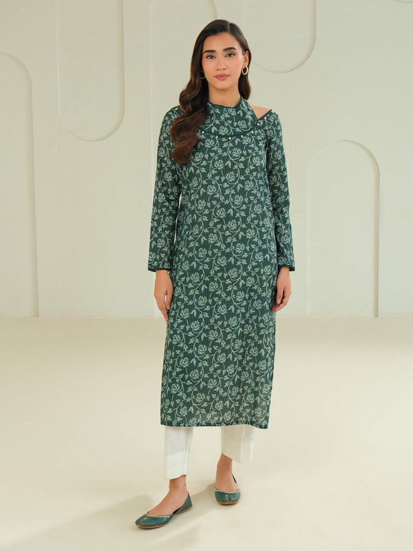 limelight Khaddar Shirt-Printed (Unstitched) Green