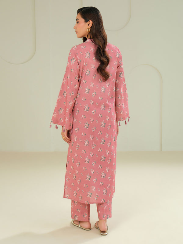 Limelight Khaddar Shirt-Printed (Unstitched) Pink