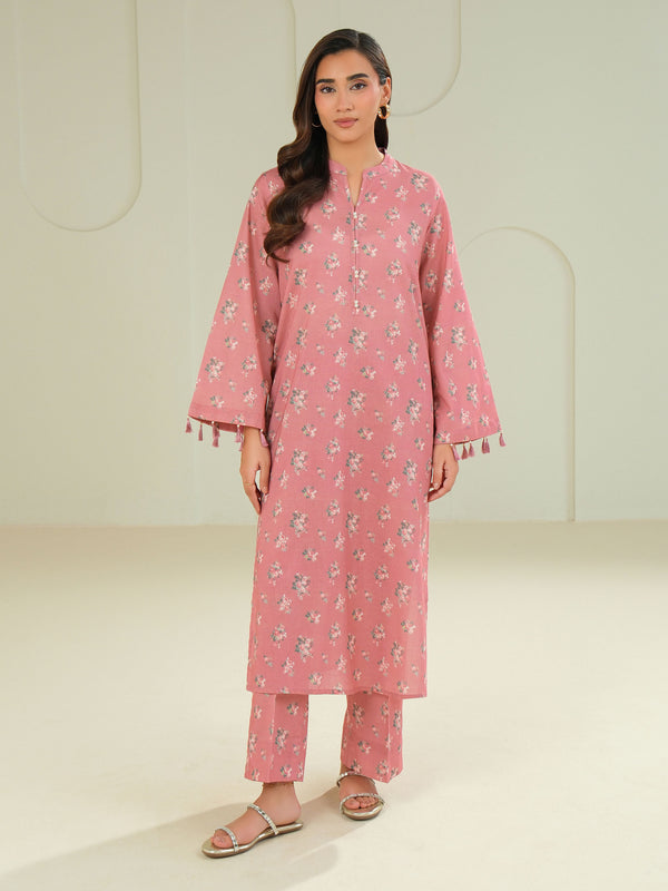 limelight Khaddar Shirt-Printed (Unstitched) Pink