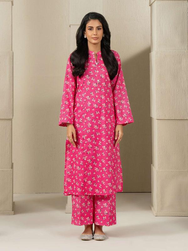 limelight Khaddar Shirt-Printed (Unstitched) Pink