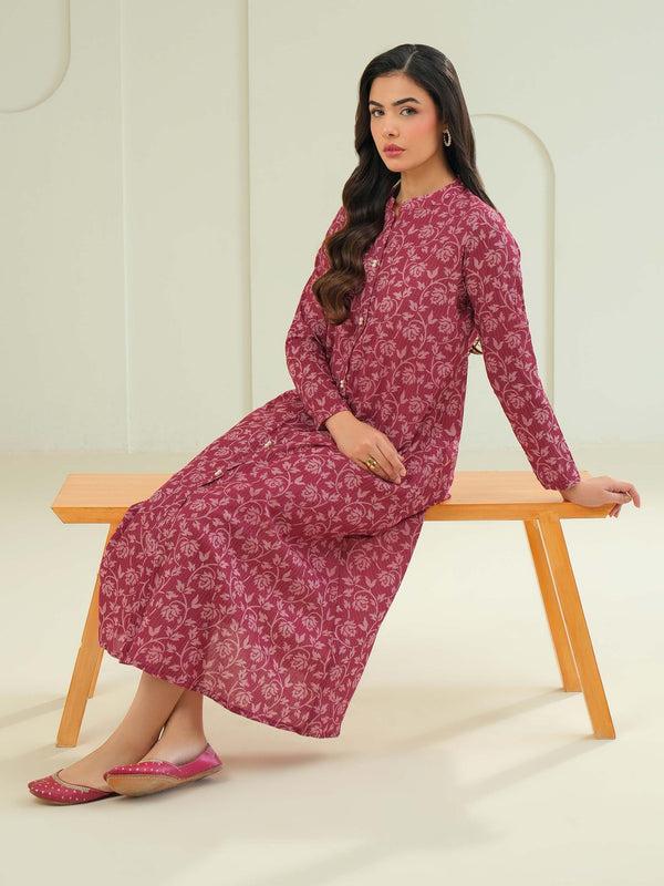 Limelight Khaddar Shirt-Printed (Unstitched) Red