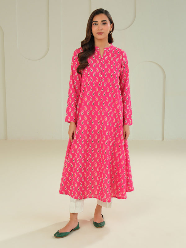 Limelight Khaddar Shirt-Printed (Unstitched) Red