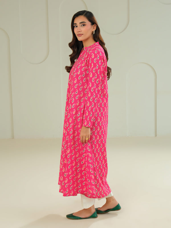 Limelight Khaddar Shirt-Printed (Unstitched) Red