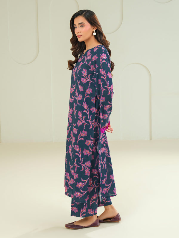 Limelight Khaddar Shirt-Printed (Unstitched) Teal