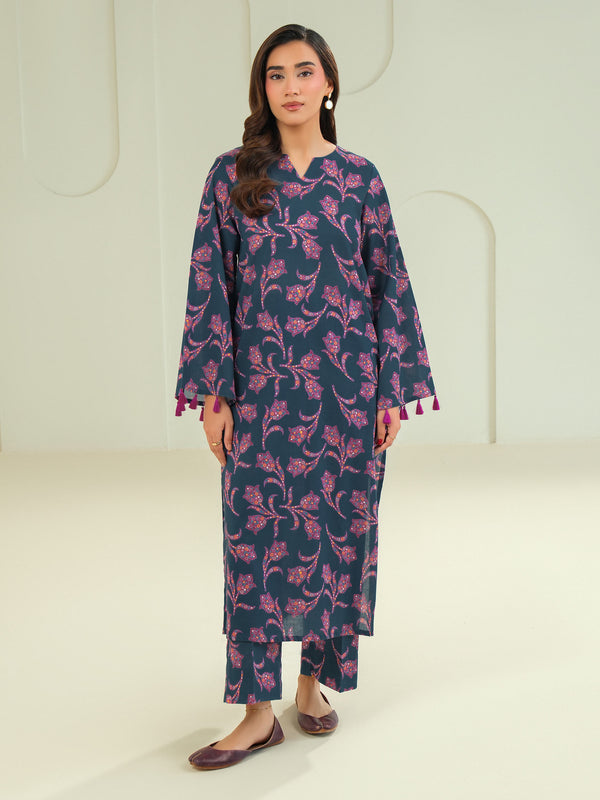 limelight Khaddar Shirt-Printed (Unstitched) Teal