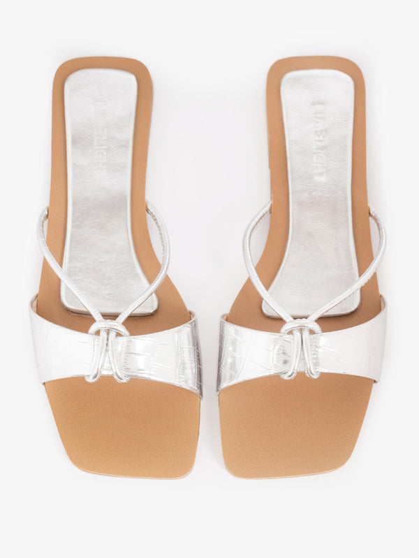 Limelight Knot Strap Flats