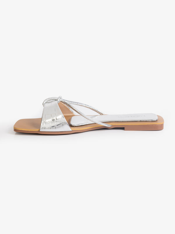 Limelight Knot Strap Flats